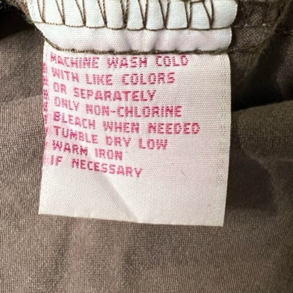 BUNDLE 3 FOR $18 Womens Brown Jacket Large Button Up Four Pocket Western - Picture 8 of 13